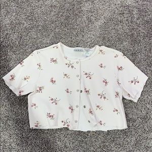 Vintage flower shirt